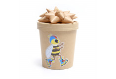 "BEE ON SKATES" box of candies, 120g