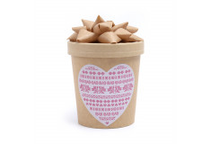 "FOLKLORE HEART - PINK" box of candies, 120g