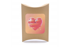 "RED HEART" box of honey candies original 120g 
