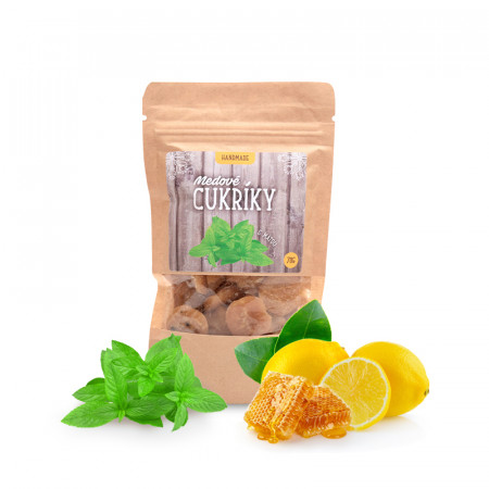 Honey and peppermint candies 70g