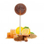 Honey and cinnamon lollipops, wrapped, 20 x 8g
